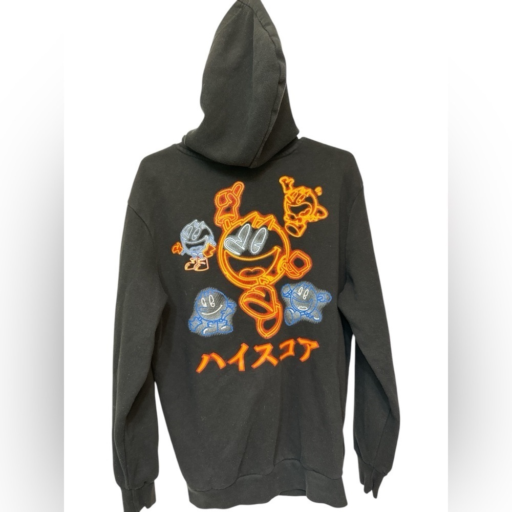 Pac-Man Japanese Graphic Hooded Sweatshirt